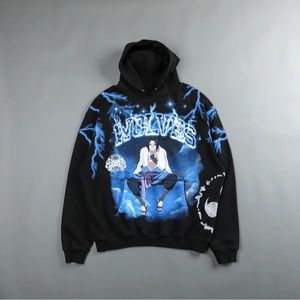 Darc Sport X Naruto collab Sasuke  pierce hoodie